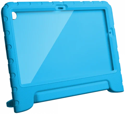 HappyCase Candy+ Tab A11+/A9+ Kinder Hoes met Screenprotector Blauw afbeelding 16