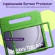 HappyCase Candy+ Tab A11+/A9+ Kinder Hoes met Screenprotector Groen afbeelding 5