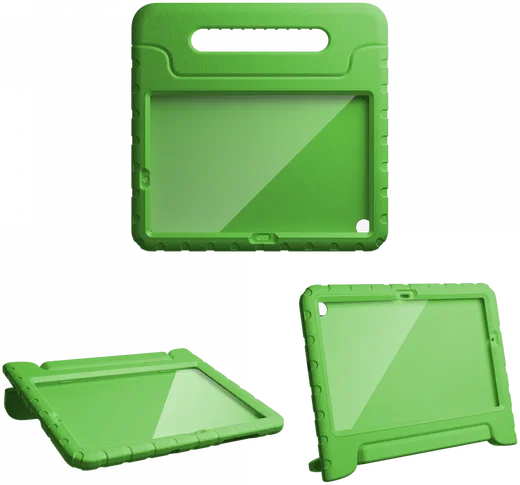 HappyCase Candy+ Tab A11+/A9+ Kinder Hoes met Screenprotector Groen afbeelding 11