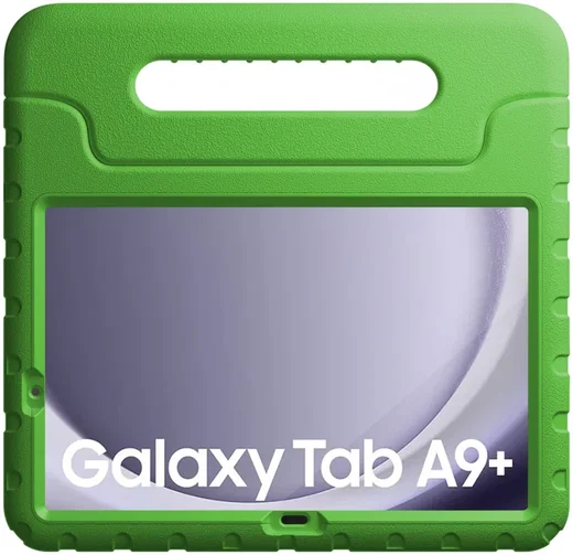 HappyCase Candy+ Tab A11+/A9+ Kinder Hoes met Screenprotector Groen afbeelding 12