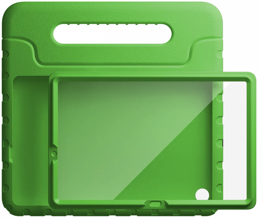 HappyCase Candy+ Tab A11+/A9+ Kinder Hoes met Screenprotector Groen afbeelding 17