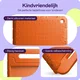 HappyCase Candy+ Tab A11+/A9+ Kinder Hoes met Screenprotector Oranje afbeelding 2