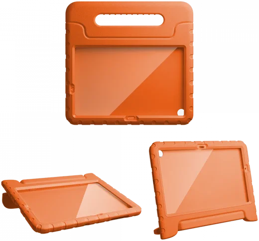 HappyCase Candy+ Tab A11+/A9+ Kinder Hoes met Screenprotector Oranje afbeelding 11