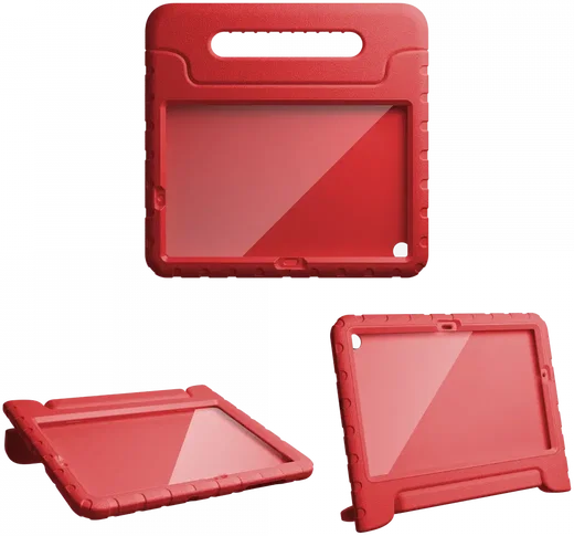 HappyCase Candy+ Samsung Tab A11 /Tab A9 Kinder Hoes met Screenprotector Rood afbeelding 11