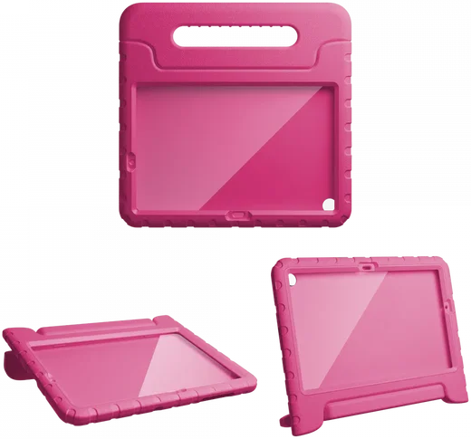 HappyCase Candy+ Tab A11+/A9+ Kinder Hoes met Screenprotector Roze afbeelding 11