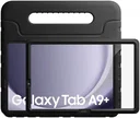 HappyCase Candy+ Tab A11+/A9+ Kinder Hoes met Screenprotector Zwart
