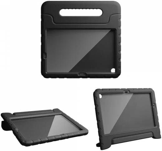HappyCase Candy+ Tab A11+/A9+ Kinder Hoes met Screenprotector Zwart afbeelding 11