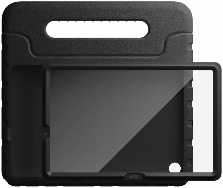 HappyCase Candy+ Tab A11+/A9+ Kinder Hoes met Screenprotector Zwart afbeelding 17