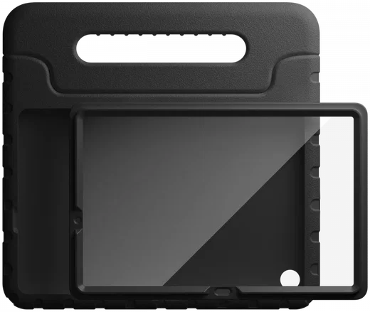 HappyCase Candy+ Tab A11+/A9+ Kinder Hoes met Screenprotector Zwart afbeelding 17