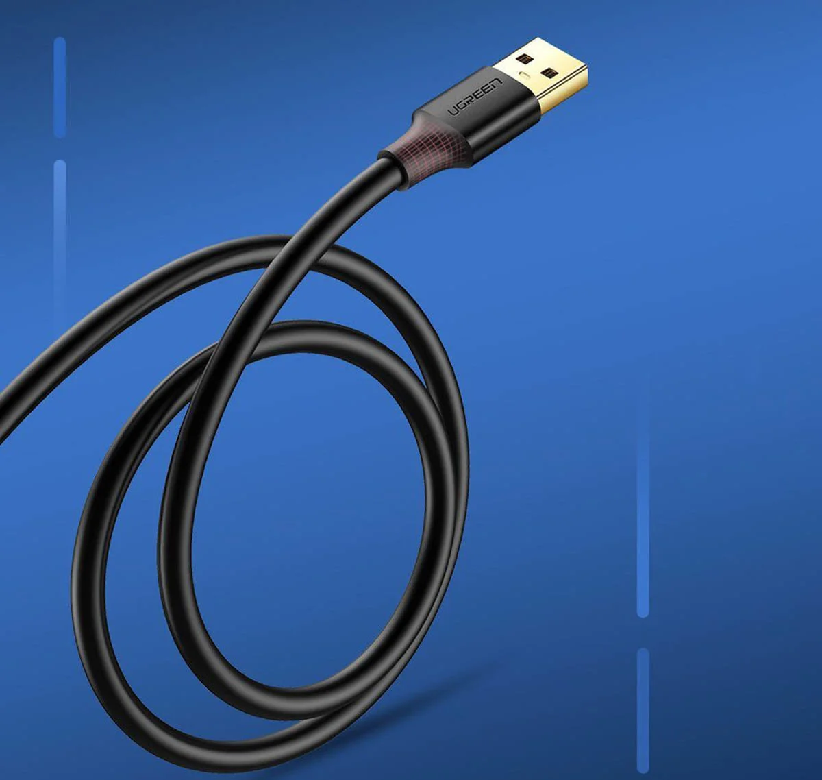 UGREEN USB-A Male naar USB-A Female Verleng Kabel 0.5m afbeelding 2