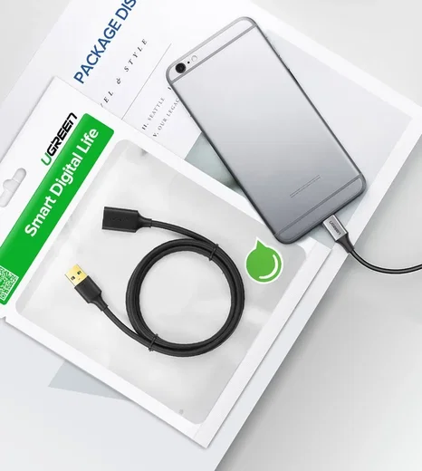 UGREEN USB-A Male naar USB-A Female Verleng Kabel 1.5m afbeelding 9