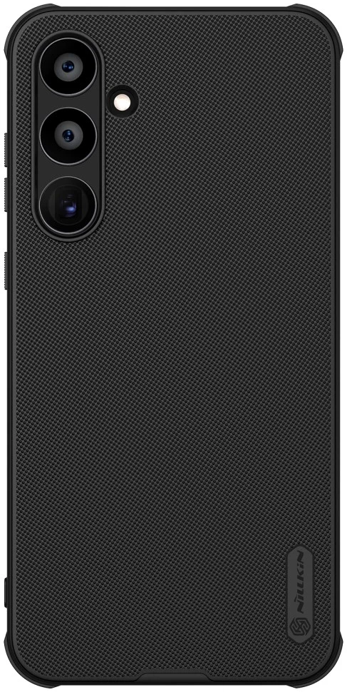 Nillkin Super Frosted Shield Samsung A55 Hoesje Back Cover Zwart afbeelding 1