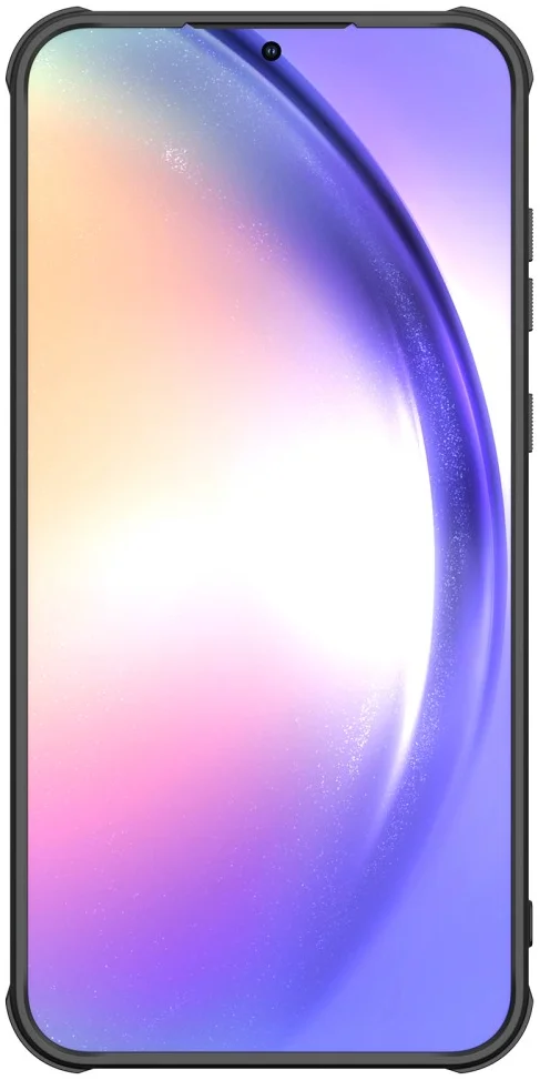 Nillkin Super Frosted Shield Samsung A55 Hoesje Back Cover Zwart afbeelding 6