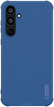 Nillkin Super Frosted Shield Samsung A55 Hoesje Back Cover Blauw