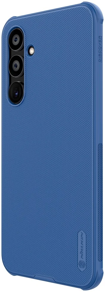 Nillkin Super Frosted Shield Samsung A55 Hoesje Back Cover Blauw afbeelding 2