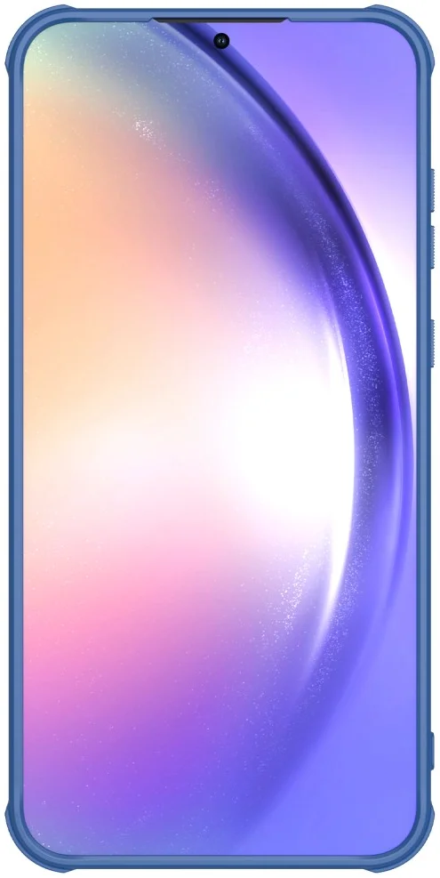 Nillkin Super Frosted Shield Samsung A55 Hoesje Back Cover Blauw afbeelding 6