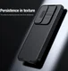 Nillkin CamShield Samsung A55 Hoesje Camera Slider Back Cover Zwart afbeelding 10