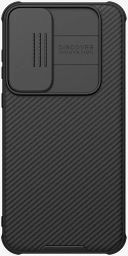 Nillkin CamShield Samsung A55 Hoesje Camera Slider Back Cover Zwart afbeelding 2
