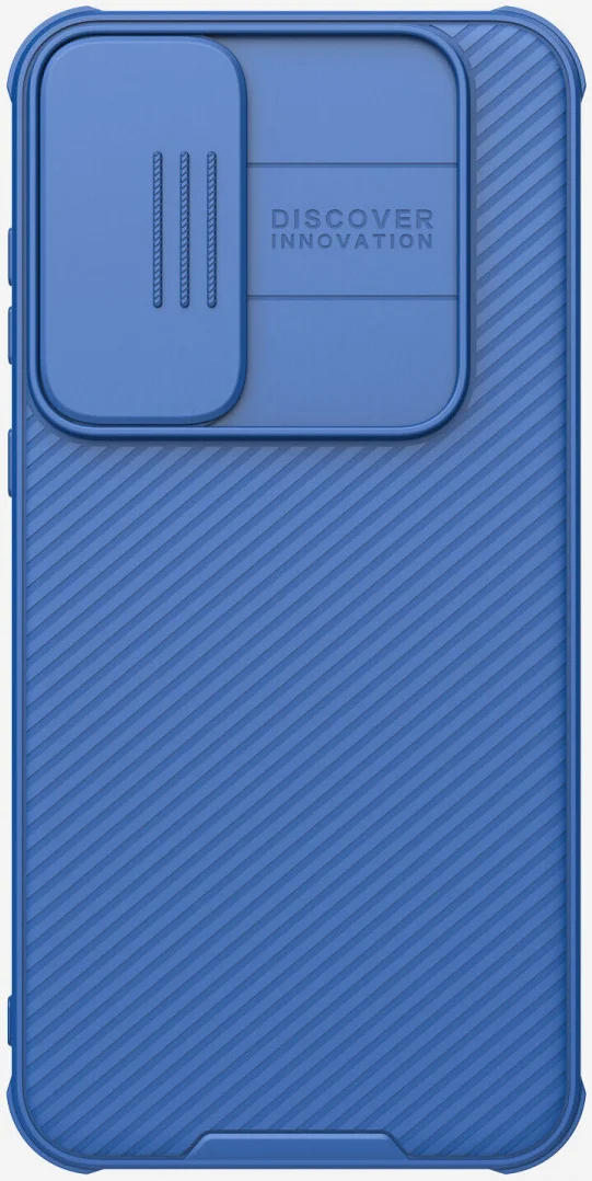 Nillkin CamShield Samsung A55 Hoesje Camera Slider Back Cover Blauw afbeelding 2