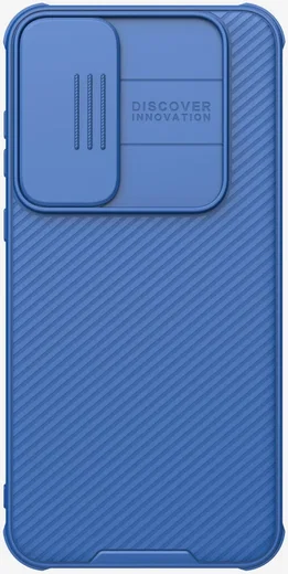 Nillkin CamShield Samsung A55 Hoesje Camera Slider Back Cover Blauw afbeelding 2