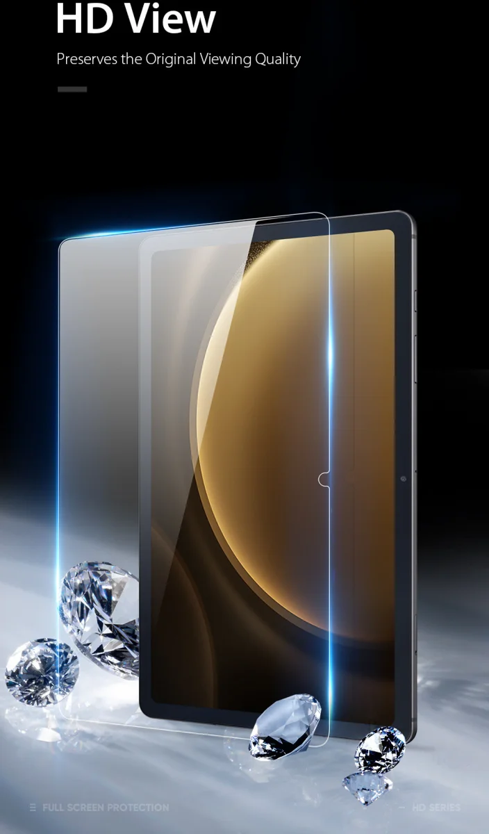 Dux Ducis Samsung Galaxy Tab A11 Plus/Tab A9 Plus Screen Protector Tempered Glas afbeelding 6