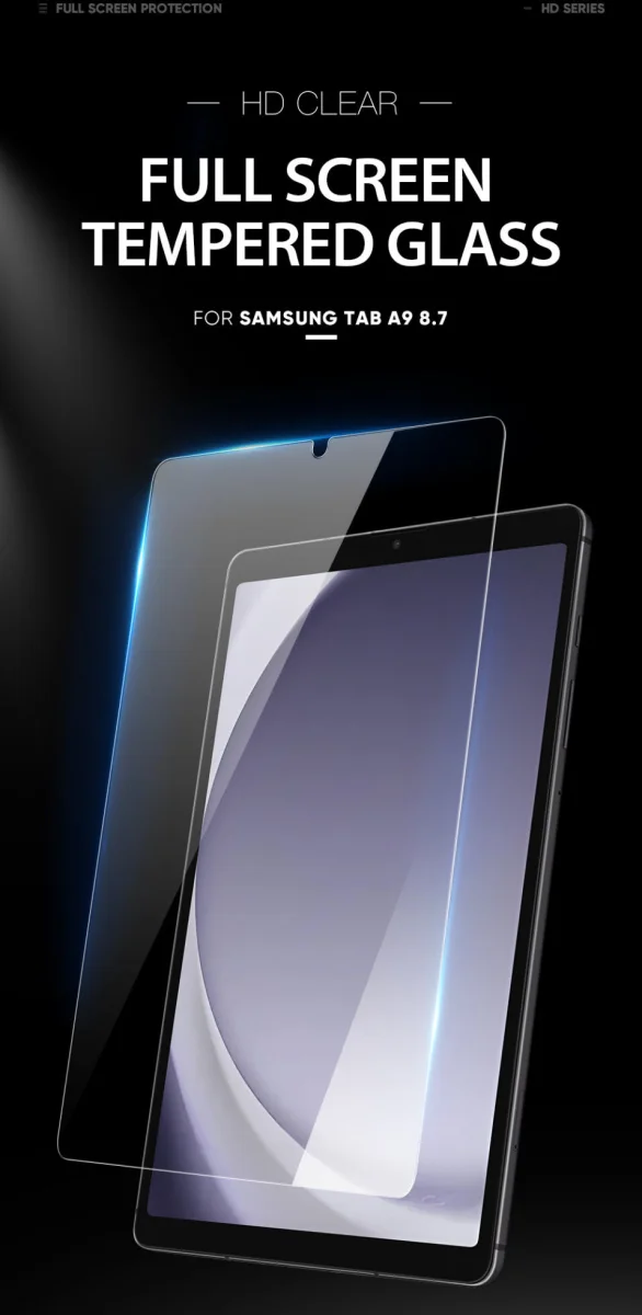 Dux Ducis Samsung Galaxy Tab A11 / A9 Screen Protector 9H Tempered Glass afbeelding 2