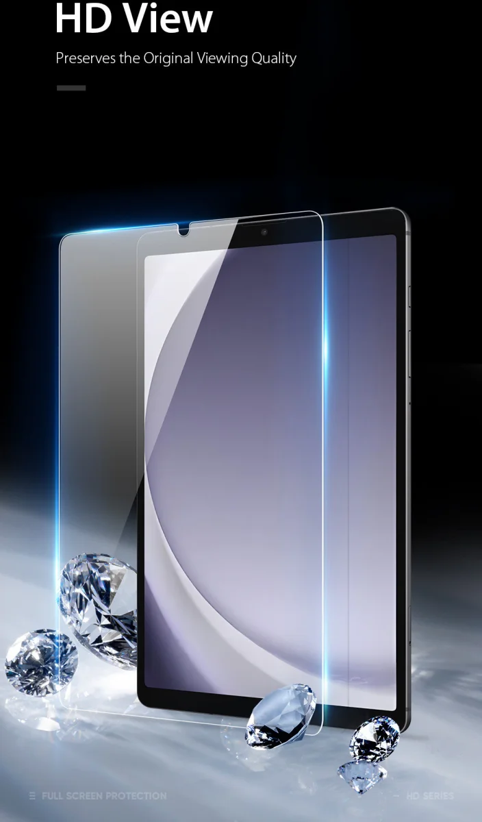 Dux Ducis Samsung Galaxy Tab A11 / A9 Screen Protector 9H Tempered Glass afbeelding 6