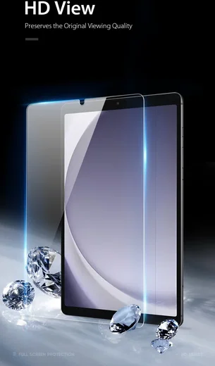 Dux Ducis Samsung Galaxy Tab A11 / A9 Screen Protector 9H Tempered Glass afbeelding 6