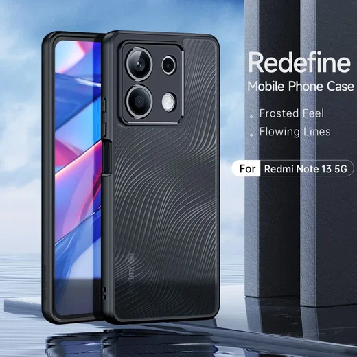 Dux Ducis Aimo Xiaomi Redmi Note 13 5G Hoesje Back Cover Zwart afbeelding 3