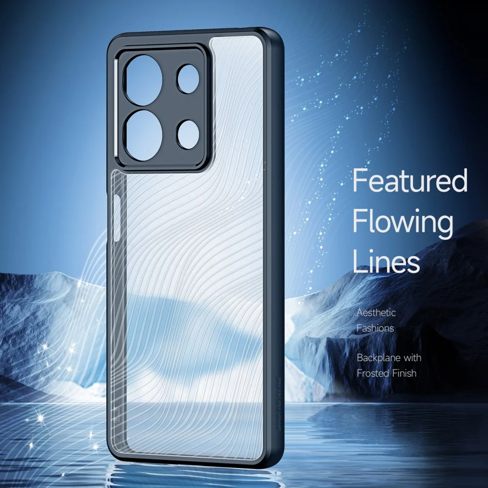 Dux Ducis Aimo Xiaomi Redmi Note 13 5G Hoesje Back Cover Zwart afbeelding 4