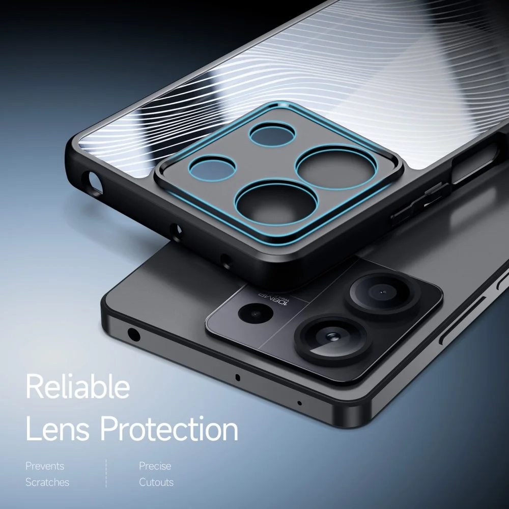 Dux Ducis Aimo Xiaomi Redmi Note 13 5G Hoesje Back Cover Zwart afbeelding 7