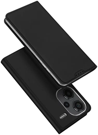 Dux Ducis Skin Pro Xiaomi Redmi Note 13 Pro Plus Hoesje Wallet Zwart afbeelding 4