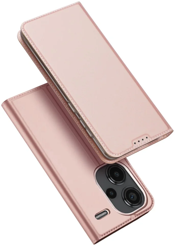 Dux Ducis Skin Pro Xiaomi Redmi Note 13 Pro Plus Hoesje Wallet Roze afbeelding 4
