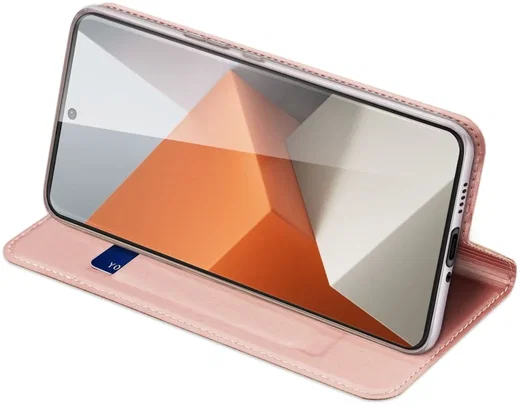 Dux Ducis Skin Pro Xiaomi Redmi Note 13 Pro Plus Hoesje Wallet Roze afbeelding 5