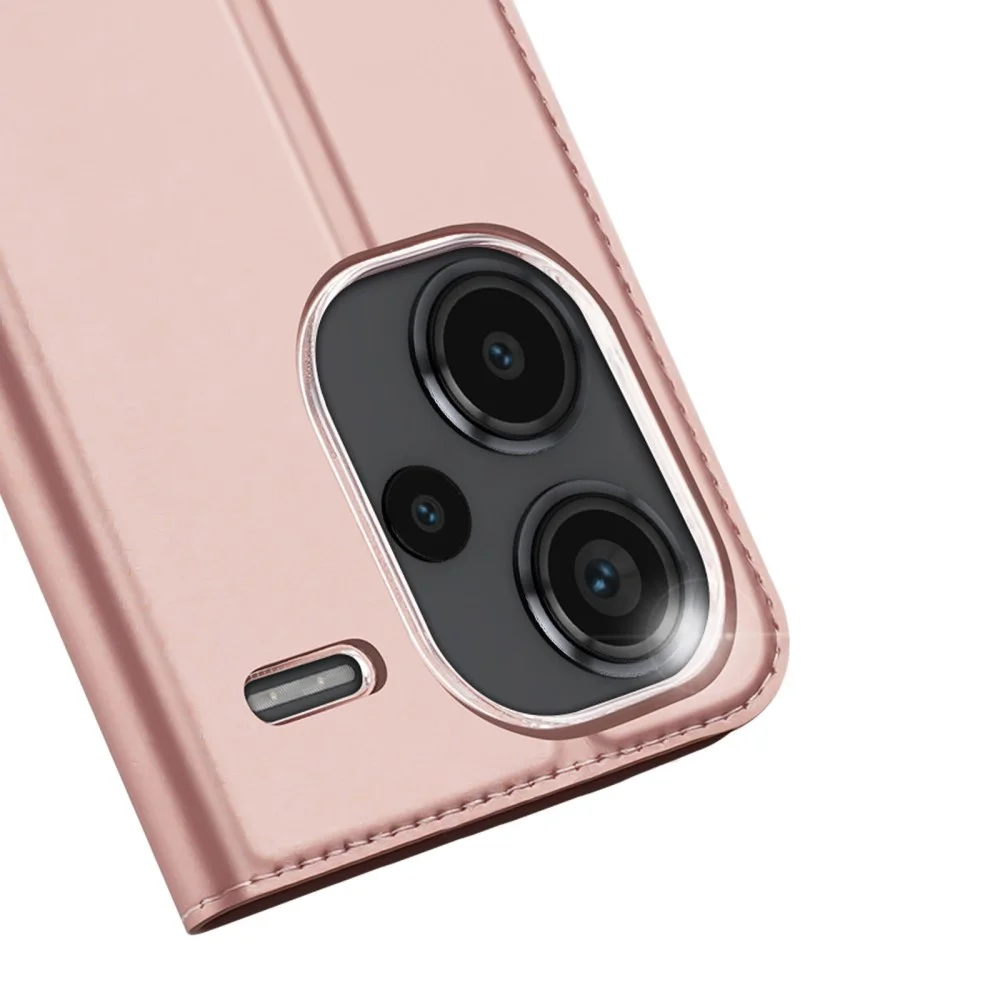 Dux Ducis Skin Pro Xiaomi Redmi Note 13 Pro Plus Hoesje Wallet Roze afbeelding 8