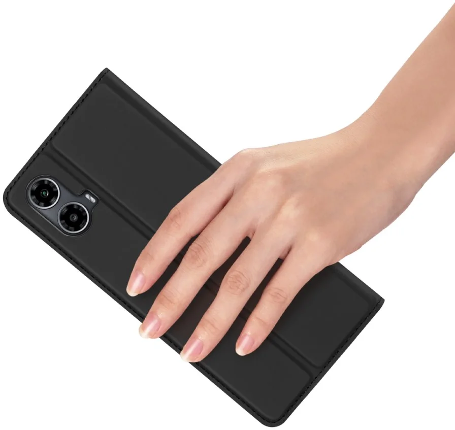 Dux Ducis Skin Pro Motorola Moto G34 Hoesje Portemonnee Zwart afbeelding 6