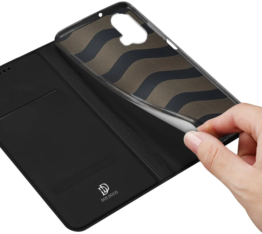 Dux Ducis Skin Pro Motorola Moto G34 Hoesje Portemonnee Zwart afbeelding 7