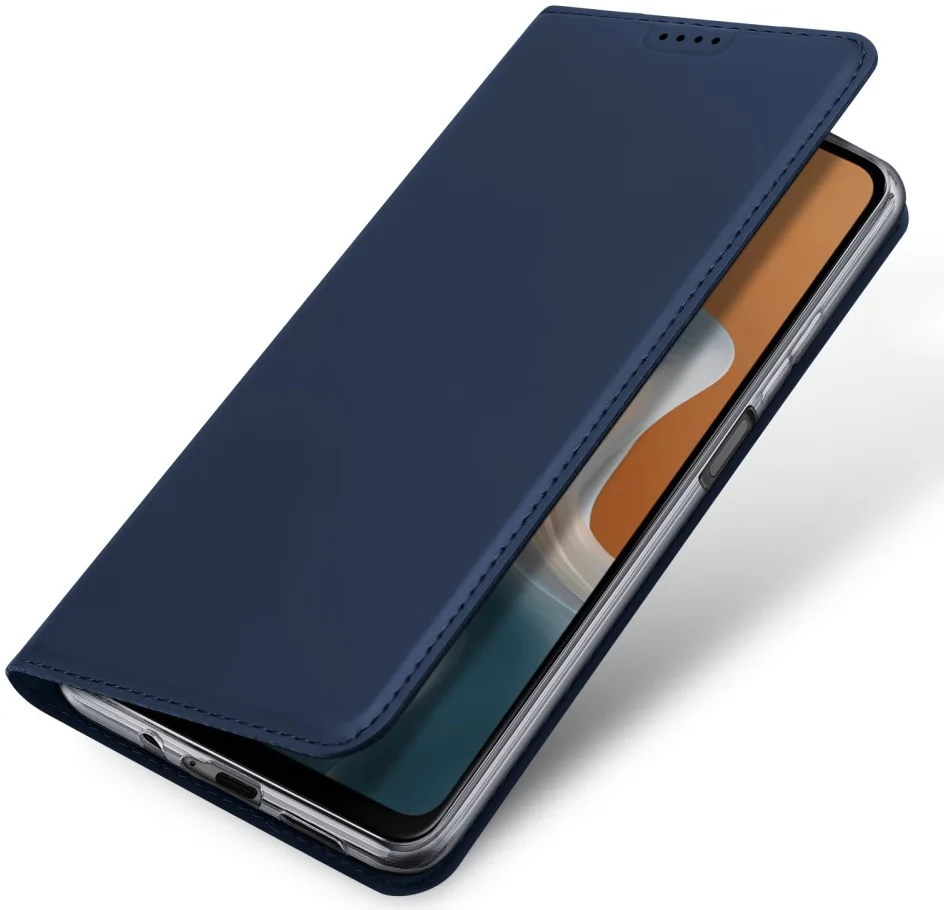 Dux Ducis Skin Pro Motorola Moto G34 Hoesje Portemonnee Blauw afbeelding 1