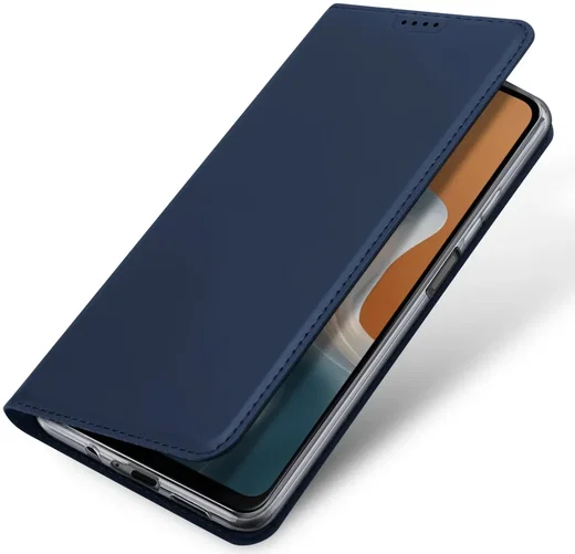 Dux Ducis Skin Pro Motorola Moto G34 Hoesje Portemonnee Blauw afbeelding 1