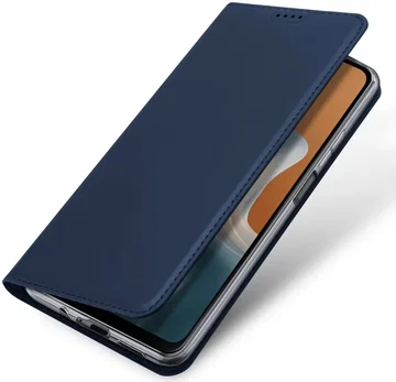 Dux Ducis Skin Pro Motorola Moto G34 Hoesje Portemonnee Blauw