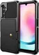 Samsung Galaxy A15 3 in 1 Back Cover Portemonnee Hoesje Zwart afbeelding 2