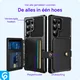 Samsung Galaxy S24 Ultra 3 in 1 Back Cover Portemonnee Hoesje Zwart afbeelding 8