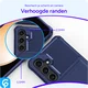 Samsung Galaxy S24 3 in 1 Back Cover Portemonnee Hoesje Blauw afbeelding 5