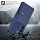 Samsung Galaxy S24 Plus 3 in 1 Back Cover Portemonnee Hoesje Blauw afbeelding 5