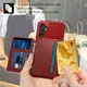 Samsung Galaxy A15 3 in 1 Back Cover Portemonnee Hoesje Rood afbeelding 5