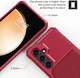 Samsung Galaxy S24 Plus 3 in 1 Back Cover Portemonnee Hoesje Rood afbeelding 8