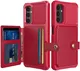 Samsung Galaxy A05s 3 in 1 Back Cover Portemonnee Hoesje Rood