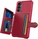Samsung Galaxy A05s 3 in 1 Back Cover Portemonnee Hoesje Rood afbeelding 7