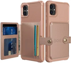 Samsung Galaxy A05 3 in 1 Back Cover Portemonnee Hoesje Roze afbeelding