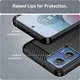 Motorola Moto G34 Hoesje Geborsteld TPU Flexibele Back Cover Zwart afbeelding 7